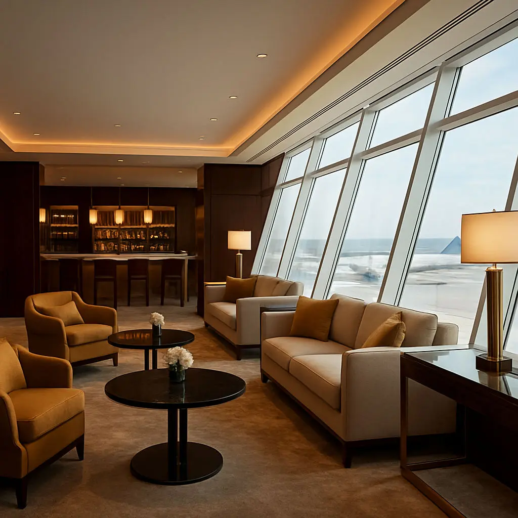 在中断期间可享逾 1300 间机场休息室使用权